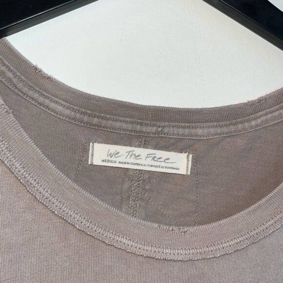 FREE PEOPLE x We The Free Fade Into You Tee in Ethera - Picture 3 of 13